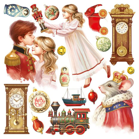 Ciao Bella Papercrafting The Nutcracker 6x6 Inch Vellum Paper (CBVQ019)