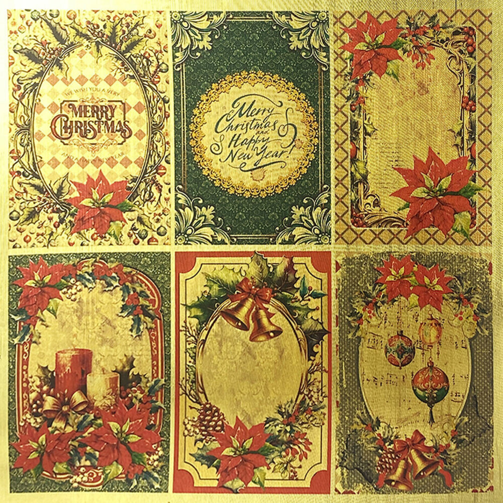 Ciao Bella Papercrafting The Nutcracker 6x6 Inch Deluxe Paper (CBDQ014) Ciao Bella Papercrafting The Nutcracker 6x6 Inch Deluxe Paper (CBDQ014)