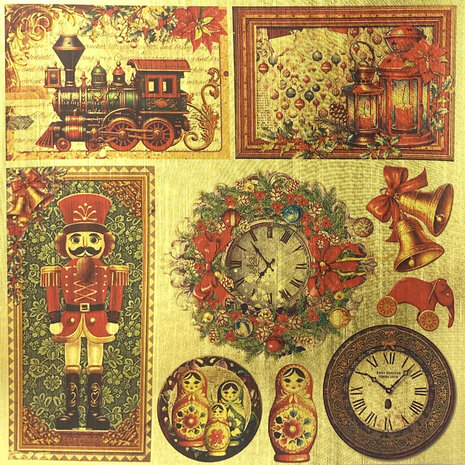 Ciao Bella Papercrafting The Nutcracker 6x6 Inch Deluxe Paper (CBDQ014) Ciao Bella Papercrafting The Nutcracker 6x6 Inch Deluxe Paper (CBDQ014)
