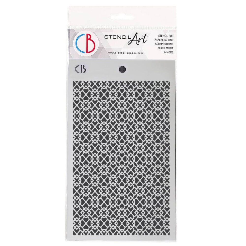 Ciao Bella Papercrafting The Nutcracker 5x8 Inch Masking Stencil Vintage Sweater (MS140) Ciao Bella Papercrafting The Nutcracker 5x8 Inch Masking Stencil Vintage Sweater (MS140)