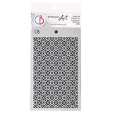 Ciao Bella Papercrafting The Nutcracker 5x8 Inch Masking Stencil Vintage Sweater (MS140)