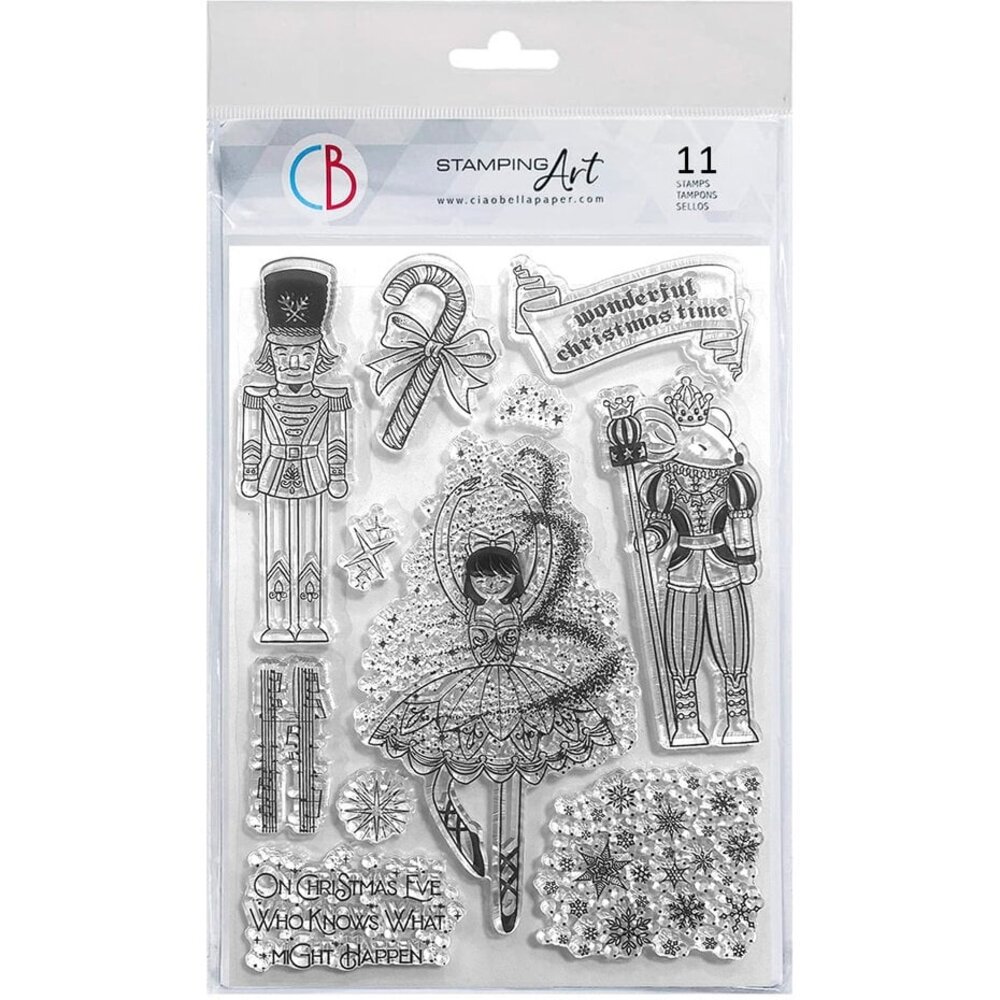 Ciao Bella Papercrafting The Nutcracker A5 Clear Stamps Nutcracker Tale (PS8120) Ciao Bella Papercrafting The Nutcracker A5 Clear Stamps Nutcracker Tale (PS8120)