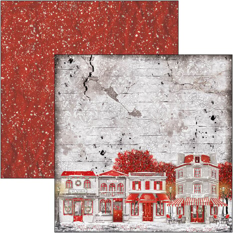 Ciao Bella Papercrafting Paris Je t'aime 12x12 Inch Paper Pad (CBPM081)