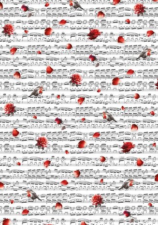 Ciao Bella Papercrafting Paris Je t'aime A4 Vellum Paper (CBV020)