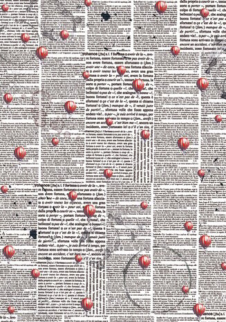 Ciao Bella Papercrafting Paris Je t'aime A4 Vellum Paper (CBV020)