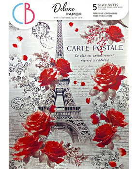 Ciao Bella Papercrafting Paris Je t'aime A4 Deluxe Paper (CBD015)