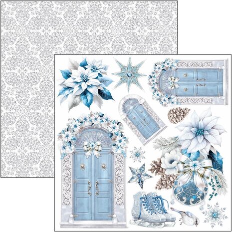 Ciao Bella Papercrafting Elegance of Blue 6x6 Inch Paper Pad (CBQE079) Ciao Bella Papercrafting Elegance of Blue 6x6 Inch Paper Pad (CBQE079)