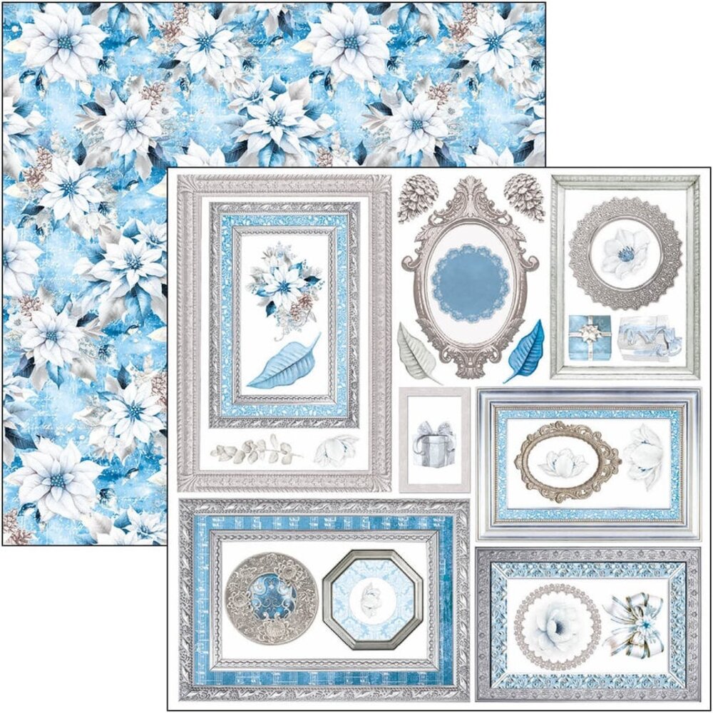 Ciao Bella Papercrafting Elegance of Blue 6x6 Inch Paper Pad (CBQE079) Ciao Bella Papercrafting Elegance of Blue 6x6 Inch Paper Pad (CBQE079)