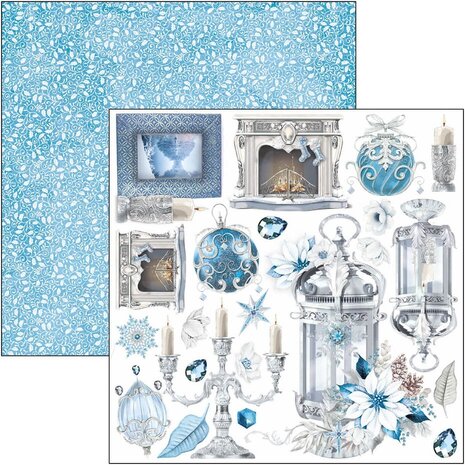 Ciao Bella Papercrafting Elegance of Blue 6x6 Inch Paper Pad (CBQE079) Ciao Bella Papercrafting Elegance of Blue 6x6 Inch Paper Pad (CBQE079)