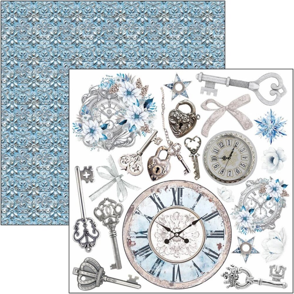 Ciao Bella Papercrafting Elegance of Blue 6x6 Inch Paper Pad (CBQE079) Ciao Bella Papercrafting Elegance of Blue 6x6 Inch Paper Pad (CBQE079)