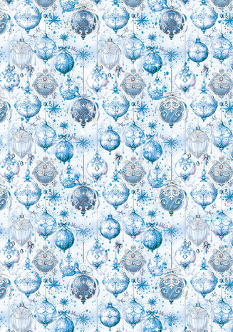 Ciao Bella Papercrafting Elegance of Blue A4 Vellum Paper (CBV018) Ciao Bella Papercrafting Elegance of Blue A4 Vellum Paper (CBV018)