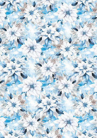 Ciao Bella Papercrafting Elegance of Blue A4 Vellum Paper (CBV018) Ciao Bella Papercrafting Elegance of Blue A4 Vellum Paper (CBV018)