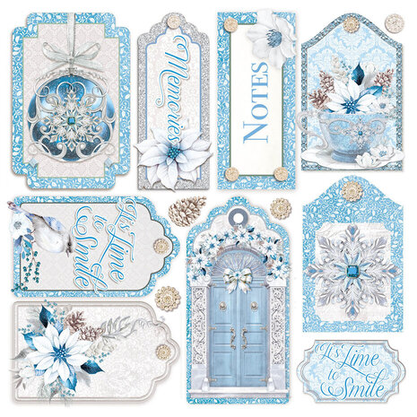 Ciao Bella Papercrafting Elegance of Blue 6x6 Inch Vellum Paper (CBVQ018) Ciao Bella Papercrafting Elegance of Blue 6x6 Inch Vellum Paper (CBVQ018)