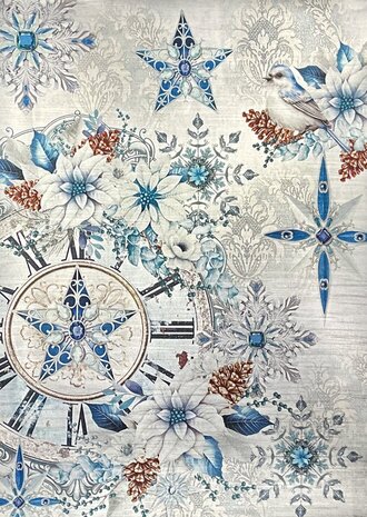 Ciao Bella Papercrafting Elegance of Blue A4 Deluxe Paper (CBD013) Ciao Bella Papercrafting Elegance of Blue A4 Deluxe Paper (CBD013)