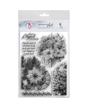 Ciao Bella Papercrafting Elegance of Blue A5 Clear Stamps Boho Christmas (PS8122) Ciao Bella Papercrafting Elegance of Blue A5 Clear Stamps Boho Christmas (PS8122)