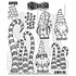 Dylusions No Place Like Gnome Cling Stamps (DYR10008) Dylusions No Place Like Gnome Cling Stamps (DYR10008)