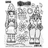Dylusions Gnome Sweet Gnome Cling Stamps (DYR10011)