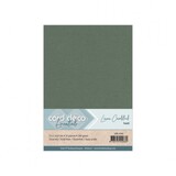 Card Deco Linen Cardstock Basilicum 10 Vel A5 (LKK-A541)