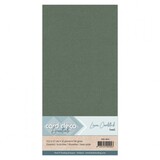Card Deco Linen Cardstock Basilicum 10 Vel Vierkant (LKK-4K41)