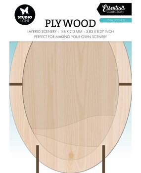 Studio Light Essentials Plywood Oval Scenery (SL-ES-PW05)*