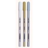 Studio Light Essentials Gel Pens White/Gold/Silver (SL-ES-GP01)