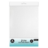 Studio Light Essentials Glitter Sheets A5 White (SL-CO-PS43)