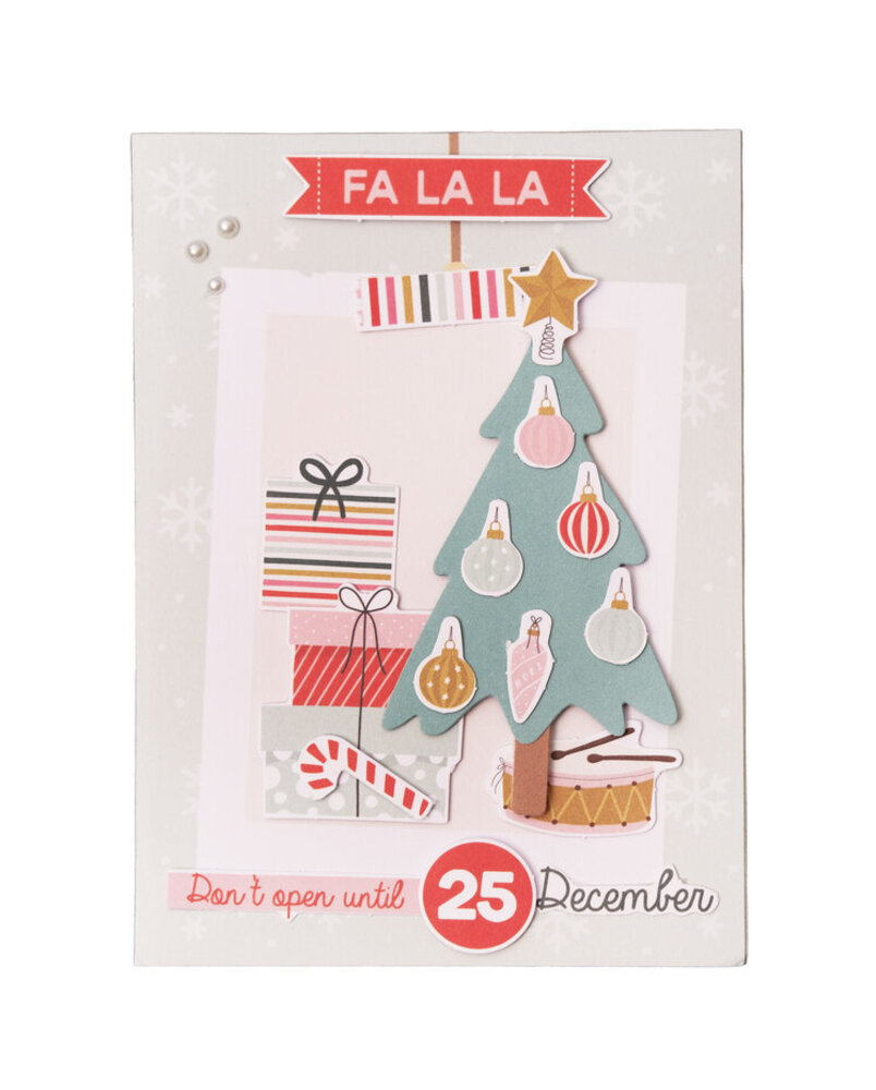 Studio Light Christmas Essentials Sweet Christmas A4 Die-Cut Paper Pad (SL-ES-DCPP218)