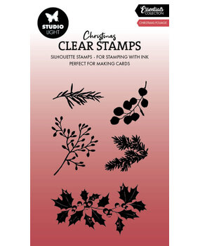 Studio Light Christmas Essentials Clear Stamps Christmas Foliage (SL-ES-STAMP712) Studio Light Christmas Essentials Clear Stamps Christmas Foliage (SL-ES-STAMP712)