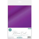Craft Consortium The Essential Mirror Card A4 Purple (CCEMC009)
