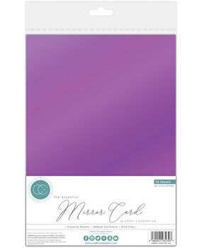 Craft Consortium The Essential Mirror Card A4 Lilac (CCEMC010) Craft Consortium The Essential Mirror Card A4 Lilac (CCEMC010)
