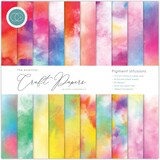 Craft Consortium Essential Craft Papers 12x12 Inch Paper Pad Pigment Infusions (CCEPAD031)