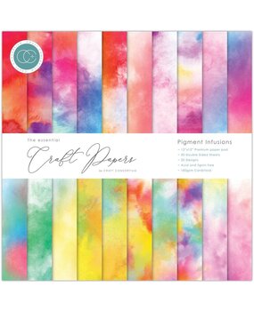 Craft Consortium Essential Craft Papers 12x12 Inch Paper Pad Pigment Infusions (CCEPAD031) Craft Consortium Essential Craft Papers 12x12 Inch Paper Pad Pigment Infusions (CCEPAD031)