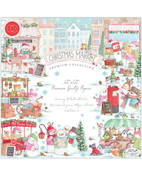 Craft Consortium Christmas Market 12x12 Inch Paper Pad (CCPPAD046) Craft Consortium Christmas Market 12x12 Inch Paper Pad (CCPPAD046)