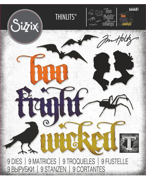 Sizzix Thinlits Die Set Vault Gothic Partraits (666681) Sizzix Thinlits Die Set Vault Gothic Partraits (666681)