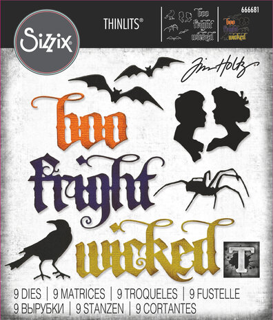 Sizzix Thinlits Die Set Vault Gothic Partraits (666681)