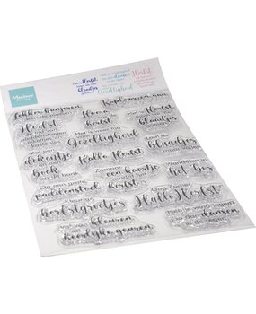 Marianne Design Clear Stamps Hoera Herfst (CS1168)