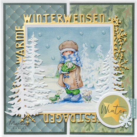 Marianne Design Creatables Set of Pine Trees (LR0873) Marianne Design Creatables Set of Pine Trees (LR0873)