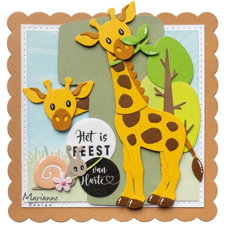 Marianne Design Collectables Eline's Giraffe (COL1553) Marianne Design Collectables Eline's Giraffe (COL1553)