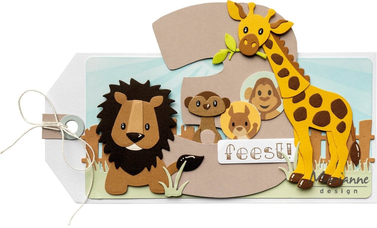 Marianne Design Collectables Eline's Giraffe (COL1553) Marianne Design Collectables Eline's Giraffe (COL1553)