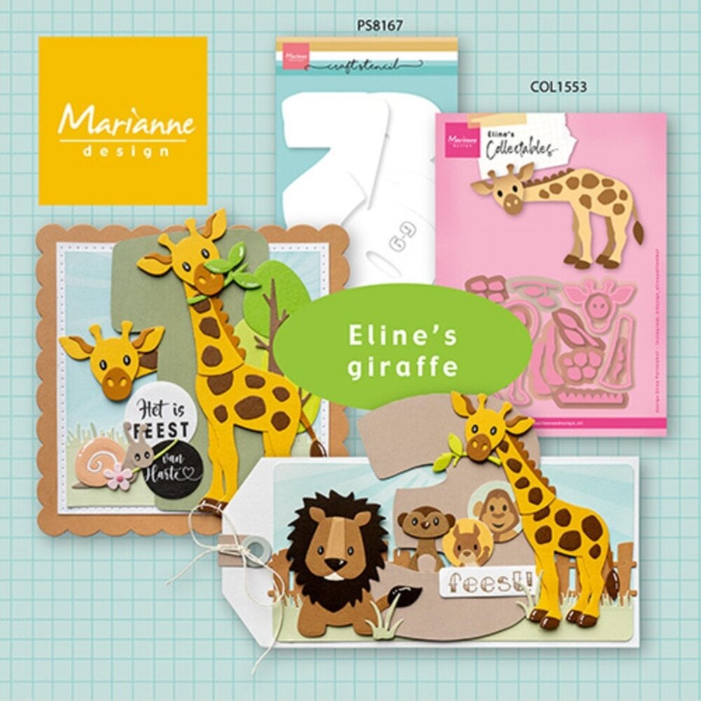 Marianne Design Collectables Eline's Giraffe (COL1553) Marianne Design Collectables Eline's Giraffe (COL1553)