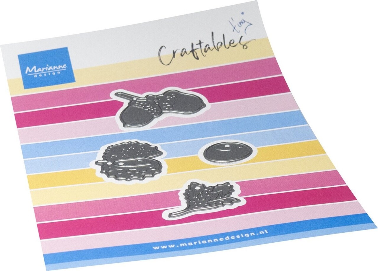 Marianne Design Craftables Tiny's Acorn & Chestnut (CR1665) Marianne Design Craftables Tiny's Acorn & Chestnut (CR1665)