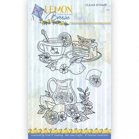 Yvonne Creations Lemon Breeze Clear Stamp Set Lemon Drinks (YCCS10086) Yvonne Creations Lemon Breeze Clear Stamp Set Lemon Drinks (YCCS10086)