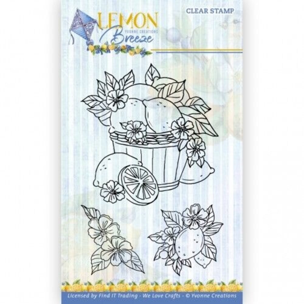Yvonne Creations Lemon Breeze Clear Stamp Set Lemons (YCCS10087) Yvonne Creations Lemon Breeze Clear Stamp Set Lemons (YCCS10087)