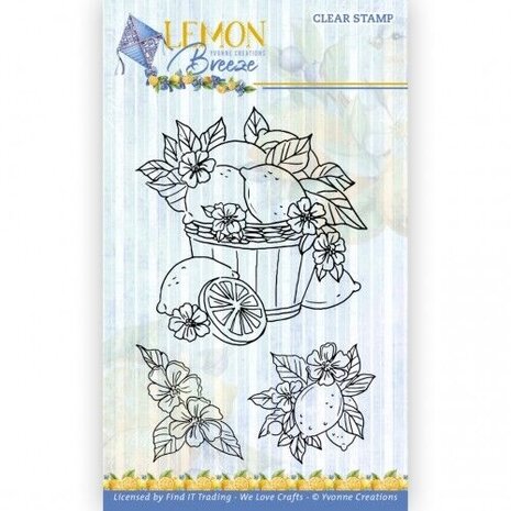Yvonne Creations Lemon Breeze Clear Stamp Set Lemons (YCCS10087) Yvonne Creations Lemon Breeze Clear Stamp Set Lemons (YCCS10087)