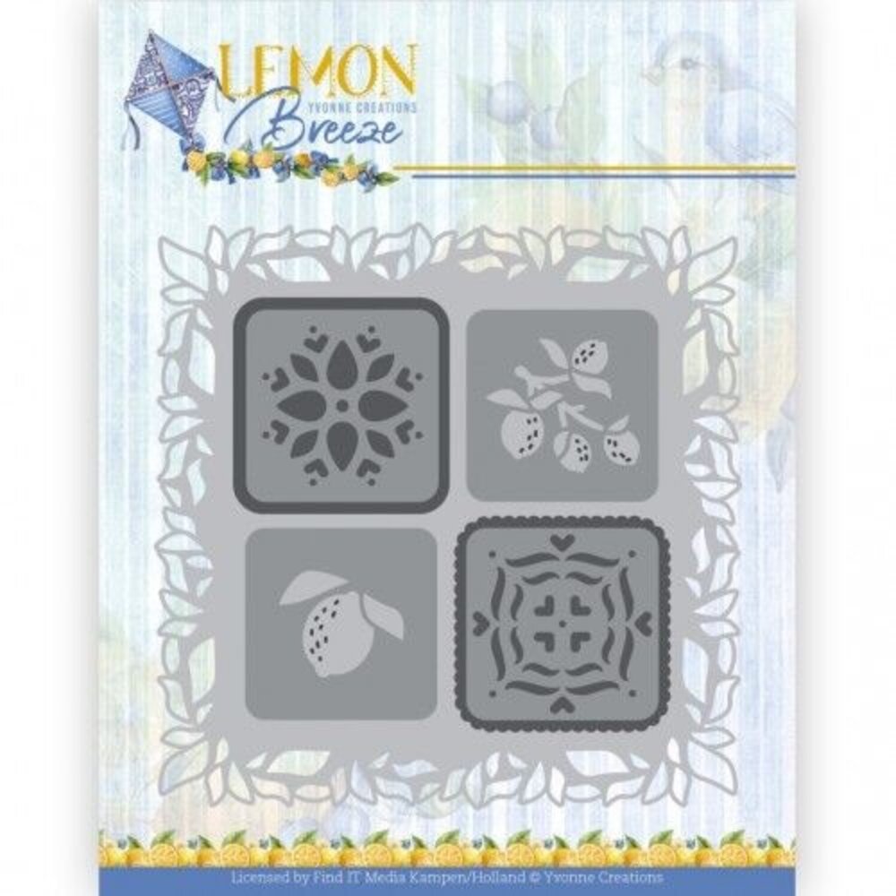 Yvonne Creations Lemon Breeze Dies Lemon Frame (YCD10356) Yvonne Creations Lemon Breeze Dies Lemon Frame (YCD10356)