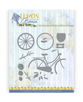 Yvonne Creations Lemon Breeze Dies Lemon Bike (YCD10358) Yvonne Creations Lemon Breeze Dies Lemon Bike (YCD10358)