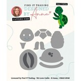 Designed by Anna Mix and Match Theo Turtle Dies (DBAD10046)