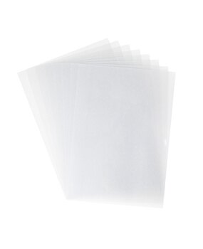 Sizzix Metallic Shrink Plastic 8.25x11.75 Inch Silver (666075) Sizzix Metallic Shrink Plastic 8.25x11.75 Inch Silver (666075)