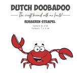 Dutch Doobadoo Rubber Stamp Leonard de Krab (497.004.019)*