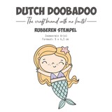 Dutch Doobadoo Rubber Stamp Zeemeermin Ariel (497.004.020)*